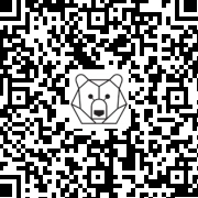 Lien QR Code LEON BLANC SNOWBOARDER