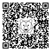 Lien QR Code BICHE BLANCHE COUCHEE