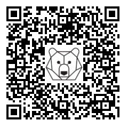 Lien QR Code LOUVE ET LOUVETEAU BLANCS