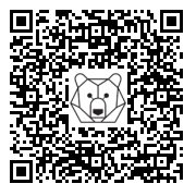 Lien QR Code LEO BRUN TETE DANS LE PANIER