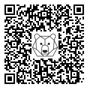 Lien QR Code LEON BLANC TOMBE DANS LE PAQUET