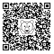 Lien QR Code LEON BLANC TÊTE DANS LE PAQUET