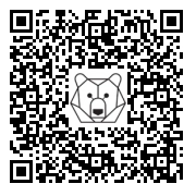 Lien QR Code LEONARD BRUN COUCHE SUR LE DOS