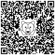 Lien QR Code PETIT BONHOMME DE NEIGE