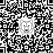 Lien QR Code LOUP GRIS