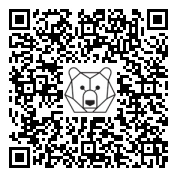 Lien QR Code LEO BRUN ENDORMI SUR PAQUET