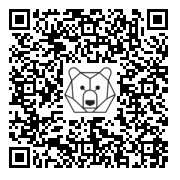 Lien QR Code LEON BLANC ENDORMI SUR PAQUET