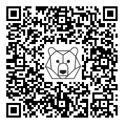 Lien QR Code LEON BLANC ASSIS PLUS DEUX HUSKIES