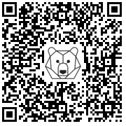 Lien QR Code LAPIN GRIS FUNNY