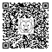 Lien QR Code LAPINS - PYRAMIDE LAPINS JEAN ET LAPINOU GRIS