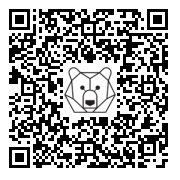 Lien QR Code LAPINOU GRIS - TAPE DU PIED