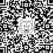 Lien QR Code SCENOGRAPHIE OURS NOEL