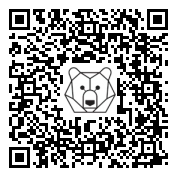 Lien QR Code LEON BLANC DEBOUT MARIN