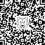 Lien QR Code LAPIN JEAN GRIS DEBOUT