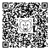 Lien QR Code CERF - FAMILLE DE CERF BLANC DEBOUT