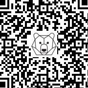 Lien QR Code RENARD BLANC ALLONGE