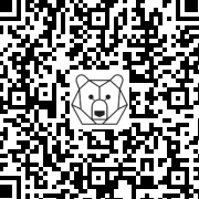 Lien QR Code RENARD BLANC DEBOUT