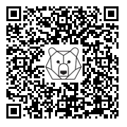 Lien QR Code GRAND OURSON QUATRE PATTES QUI SE LEVE