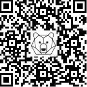 Lien QR Code MARMOTTE 40 CM MONO SKI