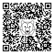 Lien QR Code marmottes petites à deux - cueillette de fleurs