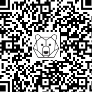 Lien QR Code Brown Léo surfer