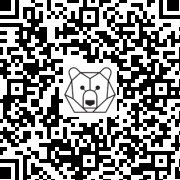 Lien QR Code Groundhog & red wool ball