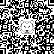 Lien QR Code Supporter White Bear