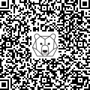 Lien QR Code Mice head chefs with christmas cake