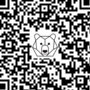 Lien QR Code Santa Claus with bell