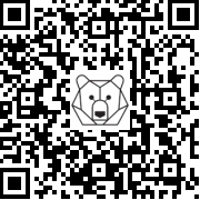 Lien QR Code Sitting Santa Claus