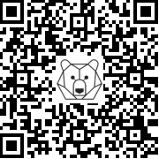 Lien QR Code Santa Claus & white bear