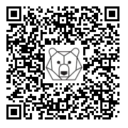 Lien QR Code Apple standing monkey