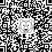 Lien QR Code WHITE WOLF HOWLING