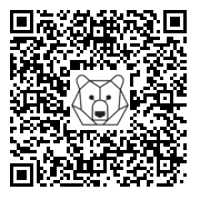 Lien QR Code Standing monkey apple