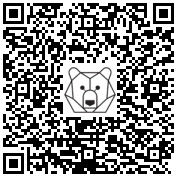 Lien QR Code Pyramid of Six White Leonardo Bears