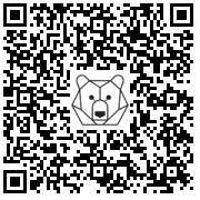 Lien QR Code Natural deer head