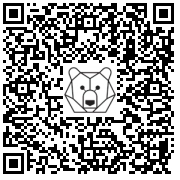 Lien QR Code SKIING WHITE LEON FALLEN DOWN