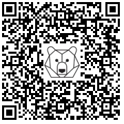 Lien QR Code polar bear - MOTHER AND BABY