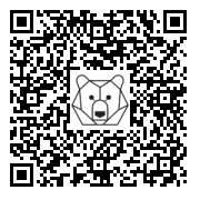 Lien QR Code WHITE LEON SITTING ON SHOULDERS