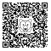 Lien QR Code HUGGING WHITE LEON