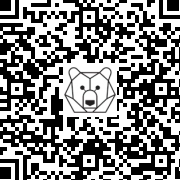 Lien QR Code SKIING BROWN LEO FALLEN DOWN