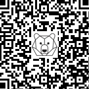 Lien QR Code SKIING WHITE LEON FALLEN DOWN