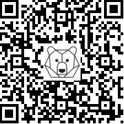 Lien QR Code Lying white fawn