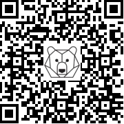 Lien QR Code Funny Caramel bunny