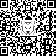 Lien QR Code GREY WOLF HOWLING