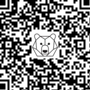 Lien QR Code SITTING BROWN LEONARD CHRISTMAS