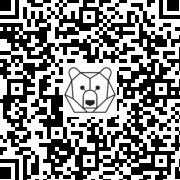 Lien QR Code SITTING BLACK GREAT DANE CHIEN