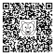 Lien QR Code Bunny -  GREY JEAN RABBIT TRUMPET