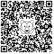 Lien QR Code SKIING WHITE LEONARDO