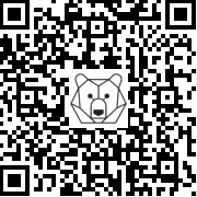 Lien QR Code SKIING WHITE LEONARDO